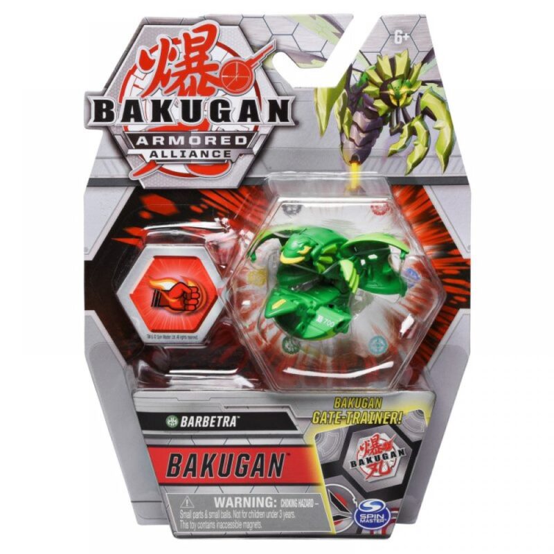 Spin Master Bakugan Armored Alliance: Bakugan Gate Trainer – Barbetra Core Ball