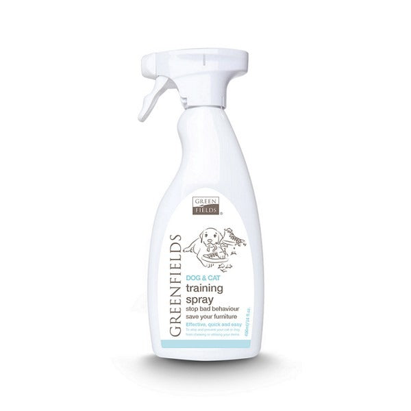 Greenfields Dog & Cat Training Spray - Απωθητικό Σπρέι Εκπαίδευσης Εσωτερικού Χώρου 400ml