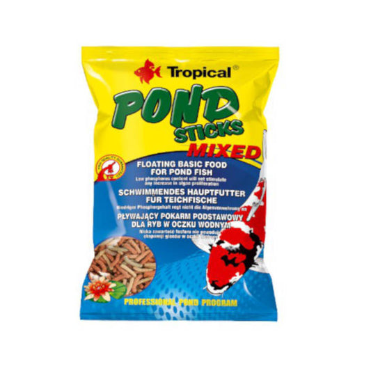 Tropical Pond Sticks Mix - Τροφή Ψαριών Λίμνης 90gr