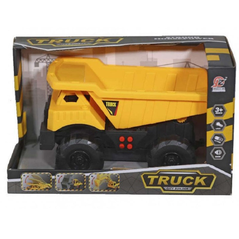 Kider Toys Όχημα Friction Φορτηγό με Φως και Ήχο