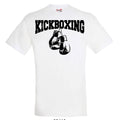 T-shirt Βαμβακερό KICKBOXING Hanging Gloves 'Ασπρο