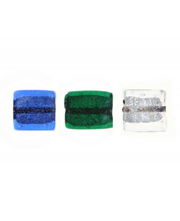 Rectangular Glass Beads