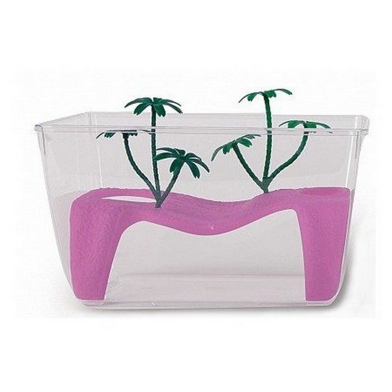 Γυάλα Για Χελώνες Panera Ροζ 32.5x21x20cm
