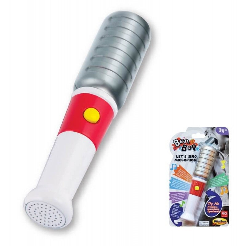 BEAT BOP LETS SING MICROPHONE Ν 410099