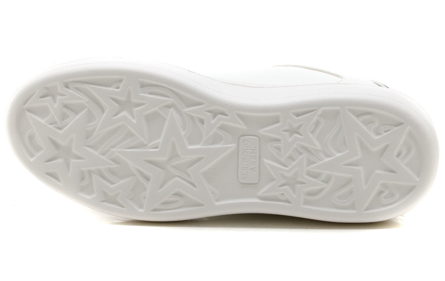 U.S. Polo Assn. CHELIS001-WHI Γυναικεία Flatforms Sneakers Λευκά