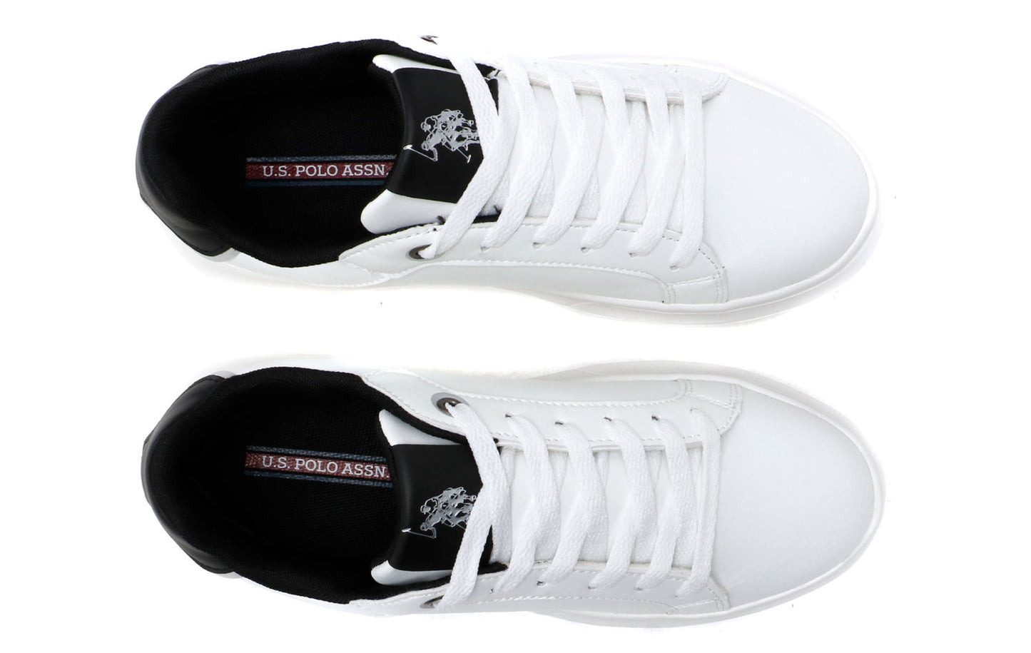 U.S. Polo Assn. CHELIS001-WHI Γυναικεία Flatforms Sneakers Λευκά