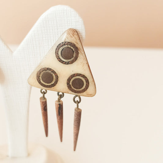 VIN-BIJ-25516 Vintage σκουλαρίκια