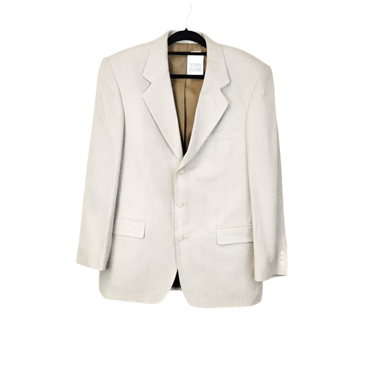 VIN-OUTW-31055 Vintage σακάκι εκρού L