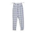 VIN-TR-35138 Vintage denim καρό ψηλόμεσο γυναικείο παντελόνι XS