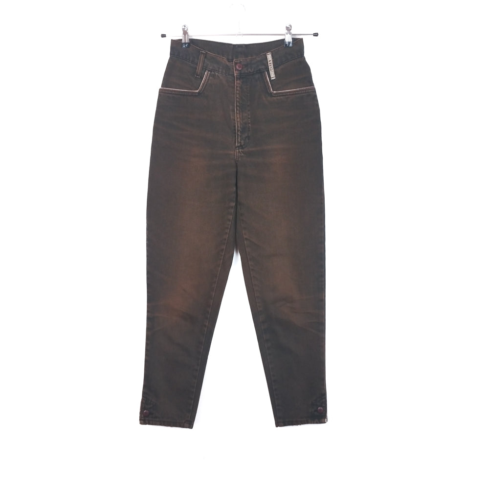 VIN-TR-35161 Vintage denim ψηλόμεσο γυναικείο παντελόνι M