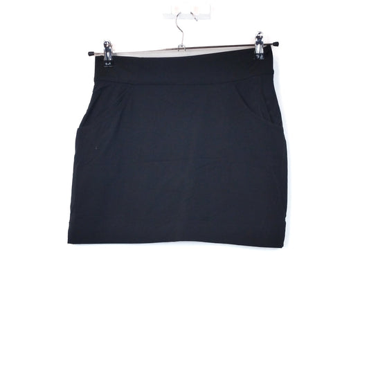 VIN-TR-33019 Preloved μαύρη αθλητική φούστα Columbia S