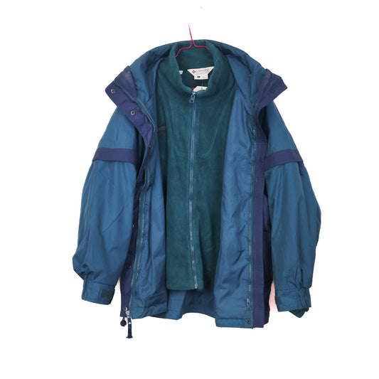 VIN-OUTW-33141 Preloved μπουφάν 3 in 1 γυναικείο Columbia L