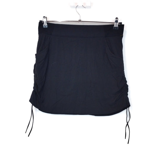 VIN-TR-33009 Preloved μαύρη αθλητική φούστα Columbia L