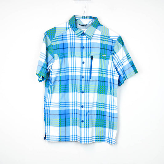 VIN-SHI-31160 Preloved πουκάμισο unisex καρό Columbia S