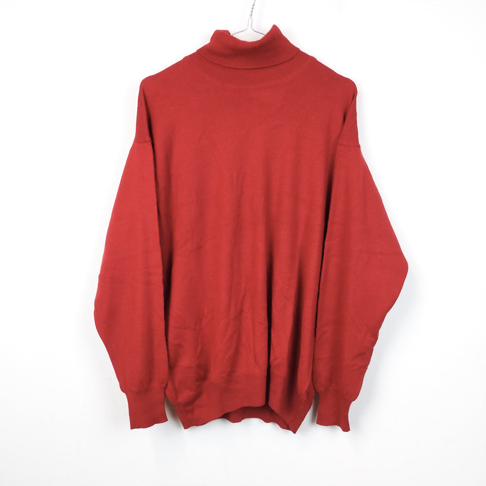 VIN-KNIT-29130 Vintage μπλούζα μάλλινη ζιβάνγκο M-L