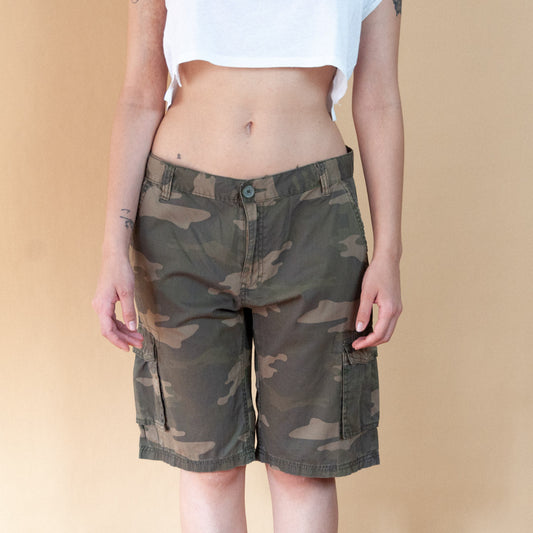 VIN-TR-24126 Vintage βερμούδα cargo L