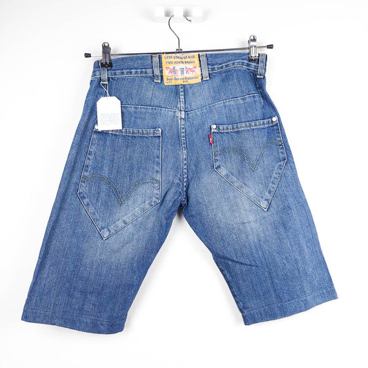 VIN-TR-27701 Vintage denim βερμούδα Levi's S