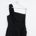VIN-DR-11935 Second hand 00's party dress μαύρο XS