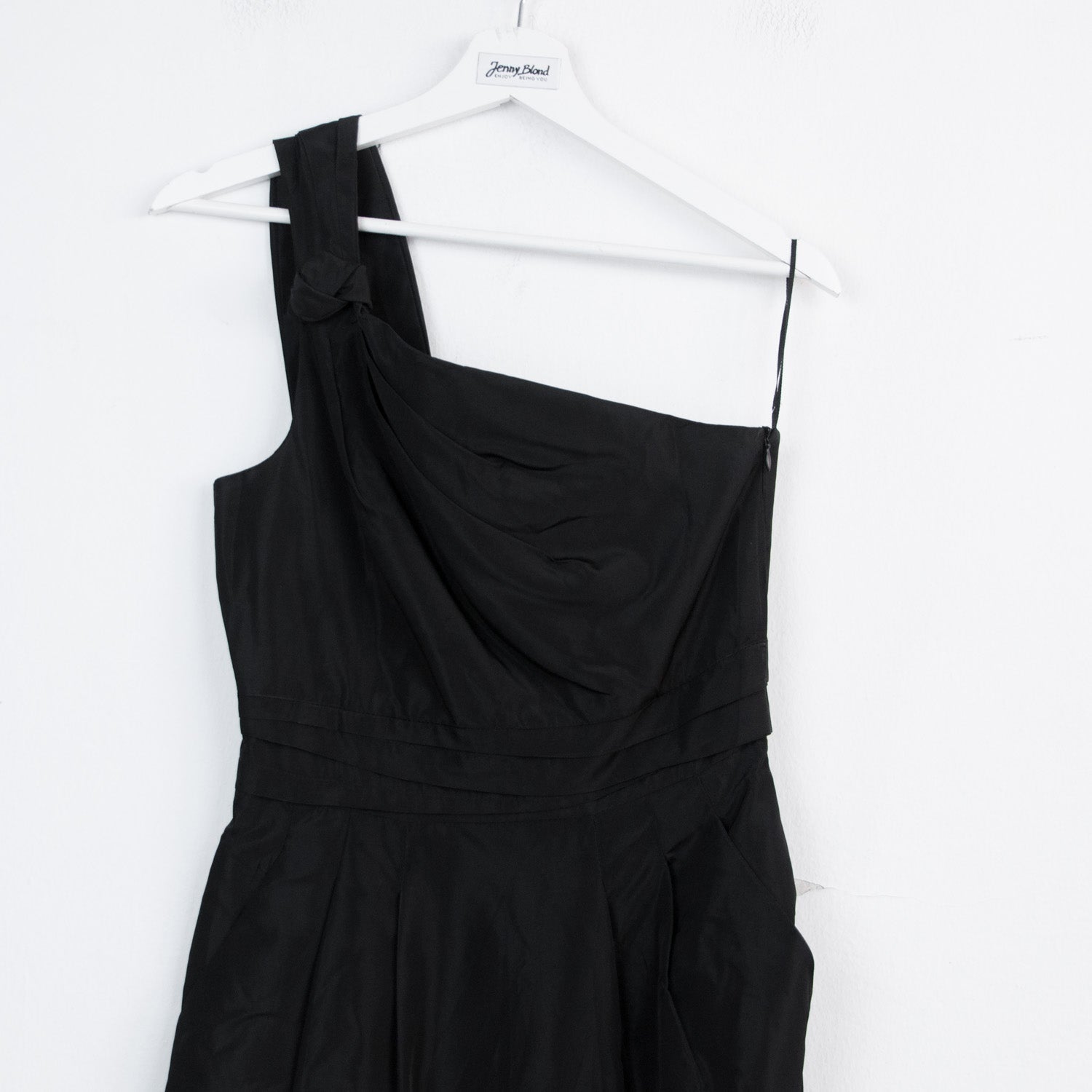 VIN-DR-11935 Second hand 00's party dress μαύρο XS