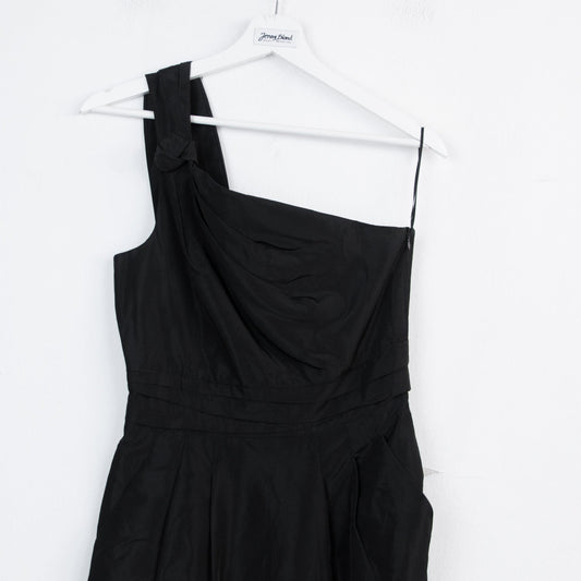 VIN-DR-11935 Second hand 00's party dress μαύρο XS