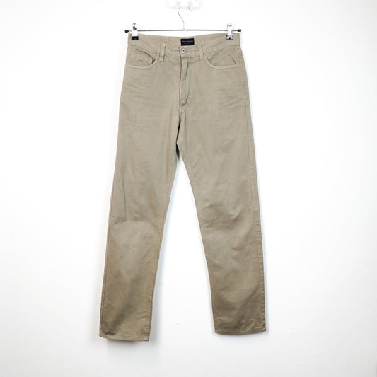 VIN-TR-29149 Vintage παντελόνι βαμβακερό μπεζ S