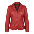 VIN-OUTW-35500 Vintage δερμάτινο jacket 00's style L