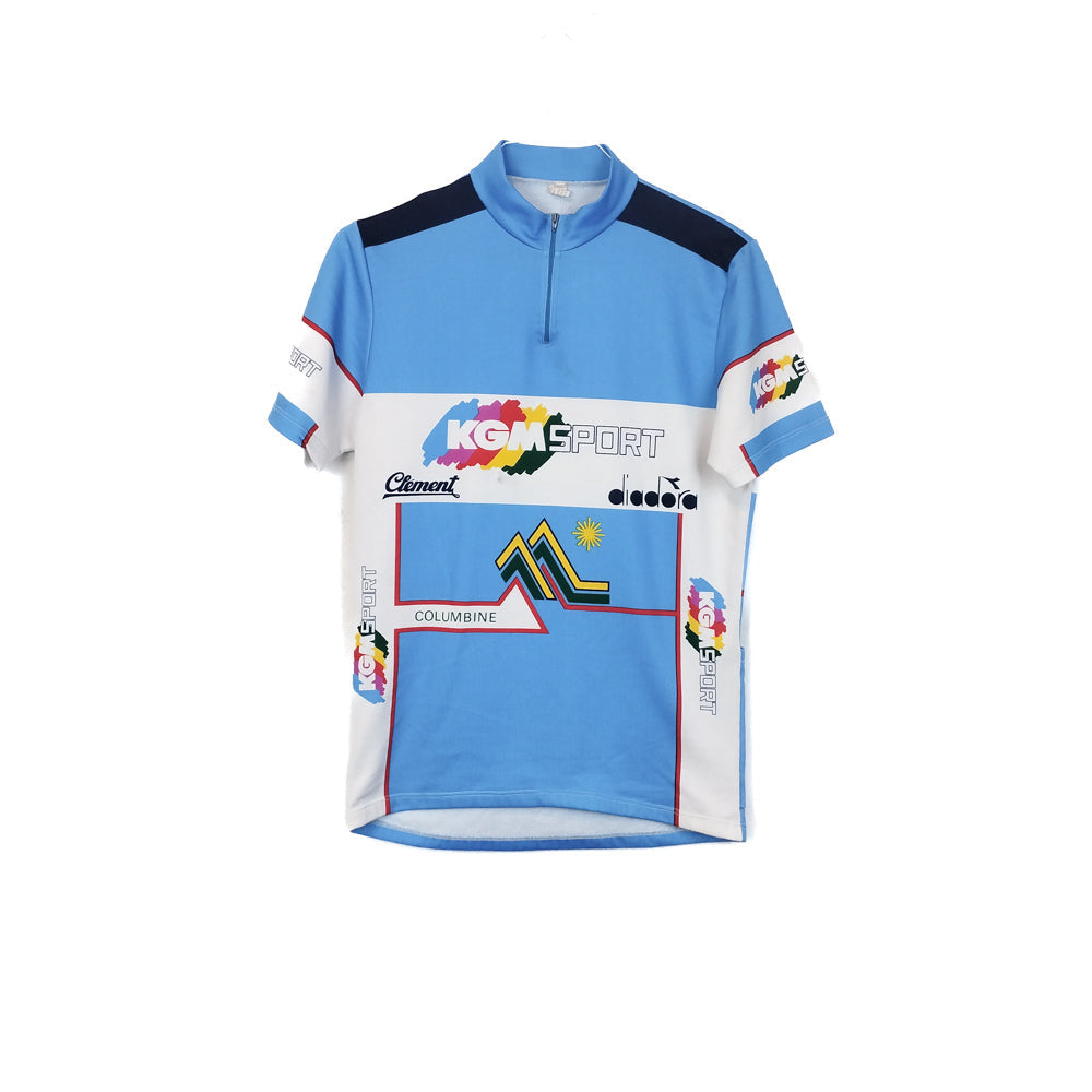 VIN-TEE-34430 Vintage cycling jersey unisex Diadora M