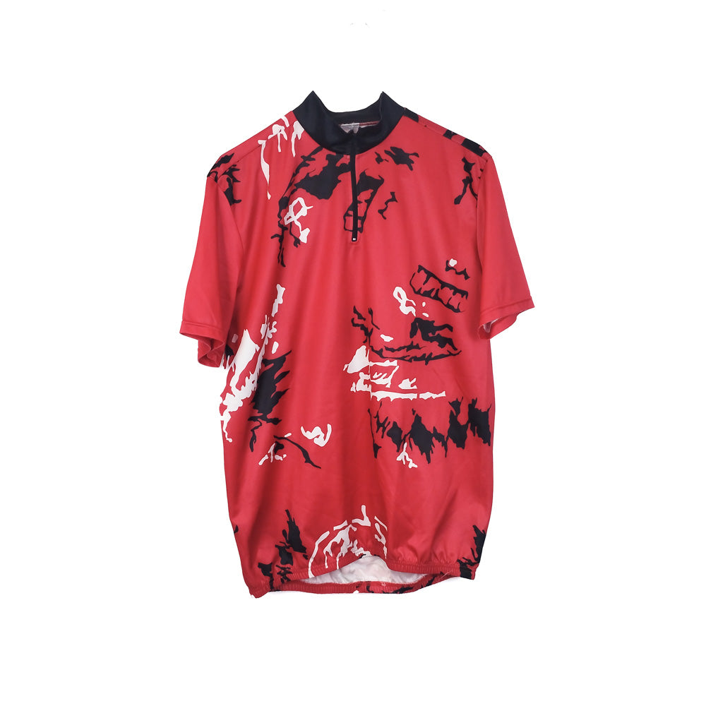 VIN-TEE-34439 Vintage cycling jersey unisex XL