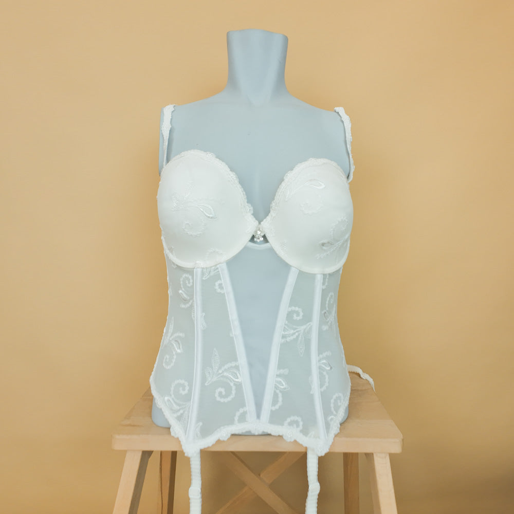 VIN-BLO-35717 Deadstock κορσές λευκός Luna 85C