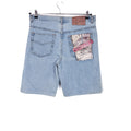 VIN-TR-35081 Vintage denim γυναικεία βερμούδα M-L