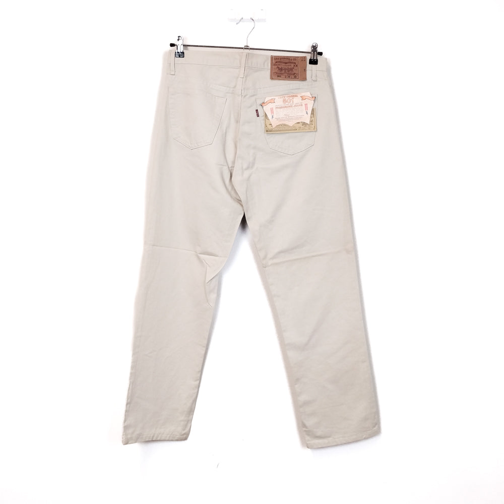VIN-TR-35098 Vintage denim παντελόνι Levi's 501 deadstock W34 L30