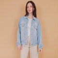 VIN-OUTW-34217 Vintage 90's style denim jacket M