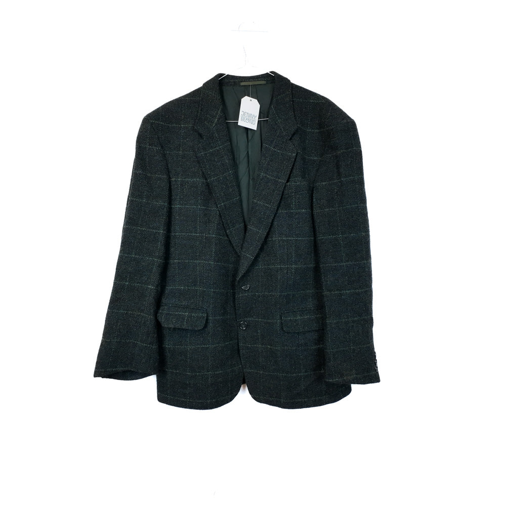VIN-OUTW-35565 Vintage σακάκι μάλλινο Harris Tweed