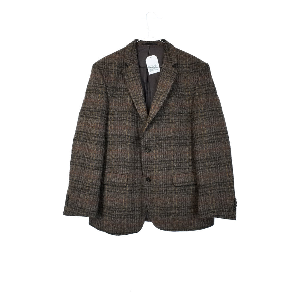 VIN-OUTW-35571 Vintage σακάκι μάλλινο Harris Tweed