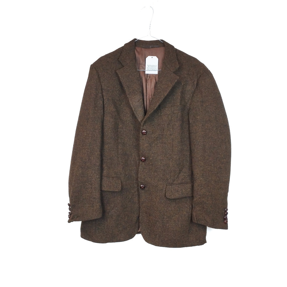 VIN-OUTW-33739 Vintage σακάκι μάλλινο Harris Tweed