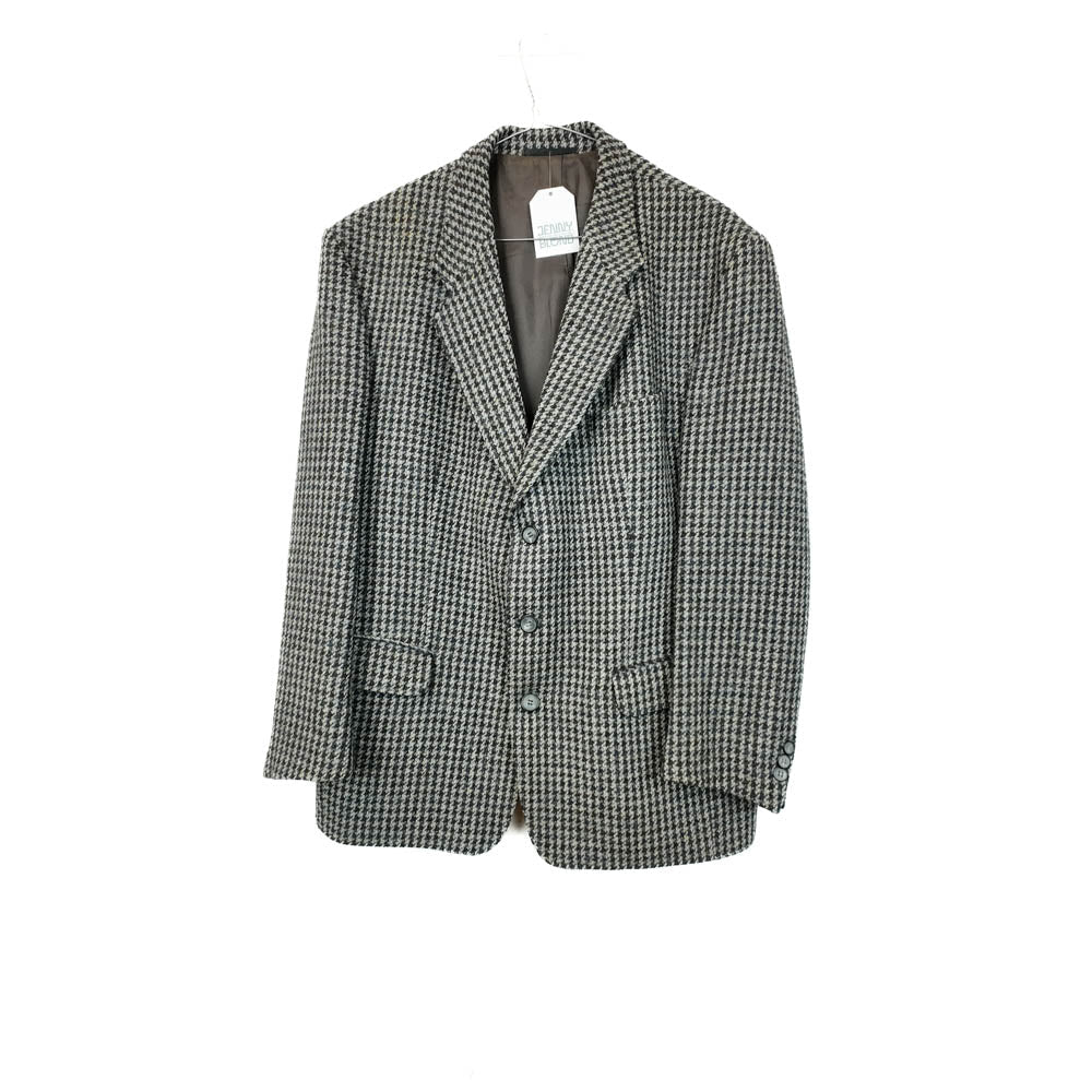 VIN-OUTW-35486 Vintage σακάκι μάλλινο Harris Tweed