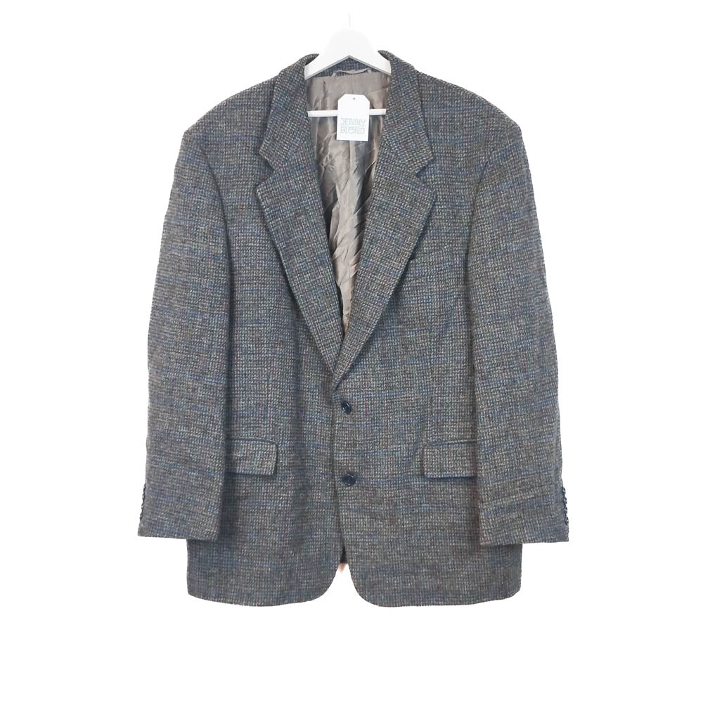 VIN-OUTW-34282 Vintage σακάκι μάλλινο Harris Tweed