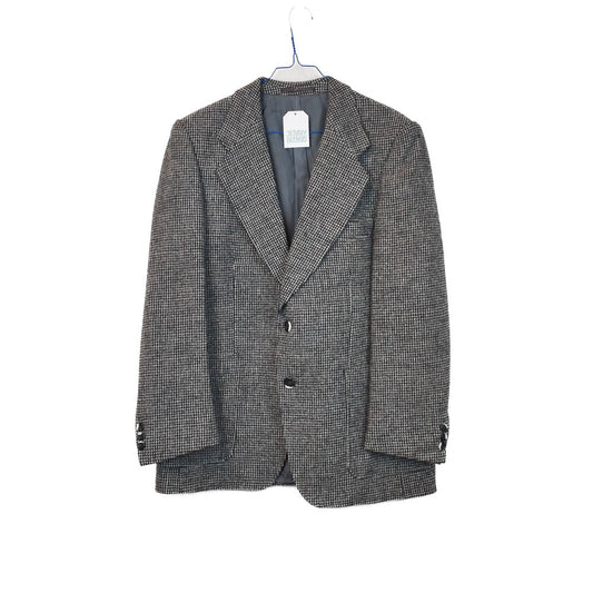 VIN-OUTW-33305 Vintage σακάκι μάλλινο Harris Tweed
