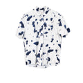 VIN-SHI-35021 Vintage πουκάμισο crazy pattern L