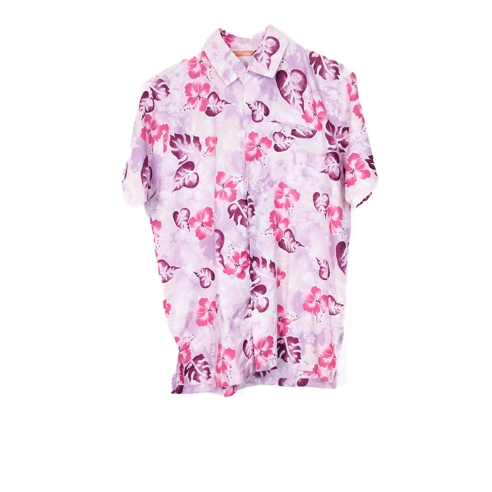 VIN-SHI-34954 Vintage πουκάμισο hawaiian style M