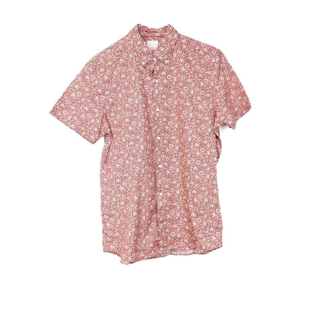 VIN-SHI-34978 Vintage πουκάμισο floral M