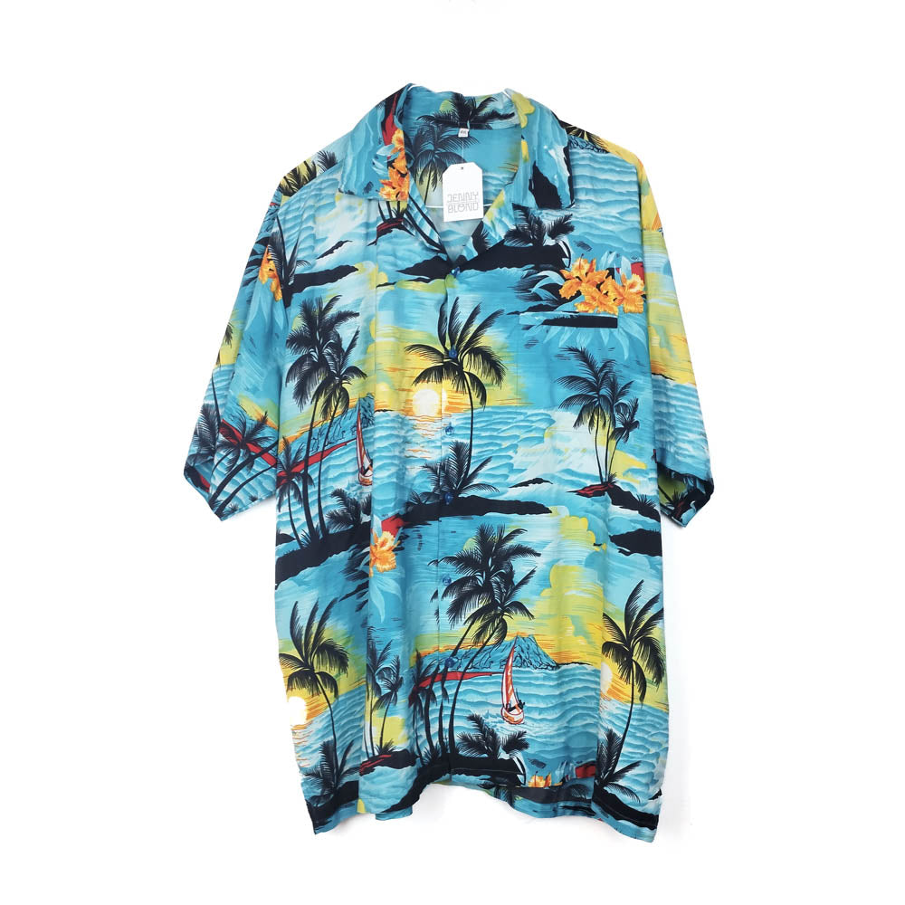 VIN-SHI-34948 Vintage πουκάμισο hawaiian style 4XL