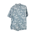 VIN-SHI-34982 Vintage πουκάμισο βαμβακερό hawaiian style 3ΧL