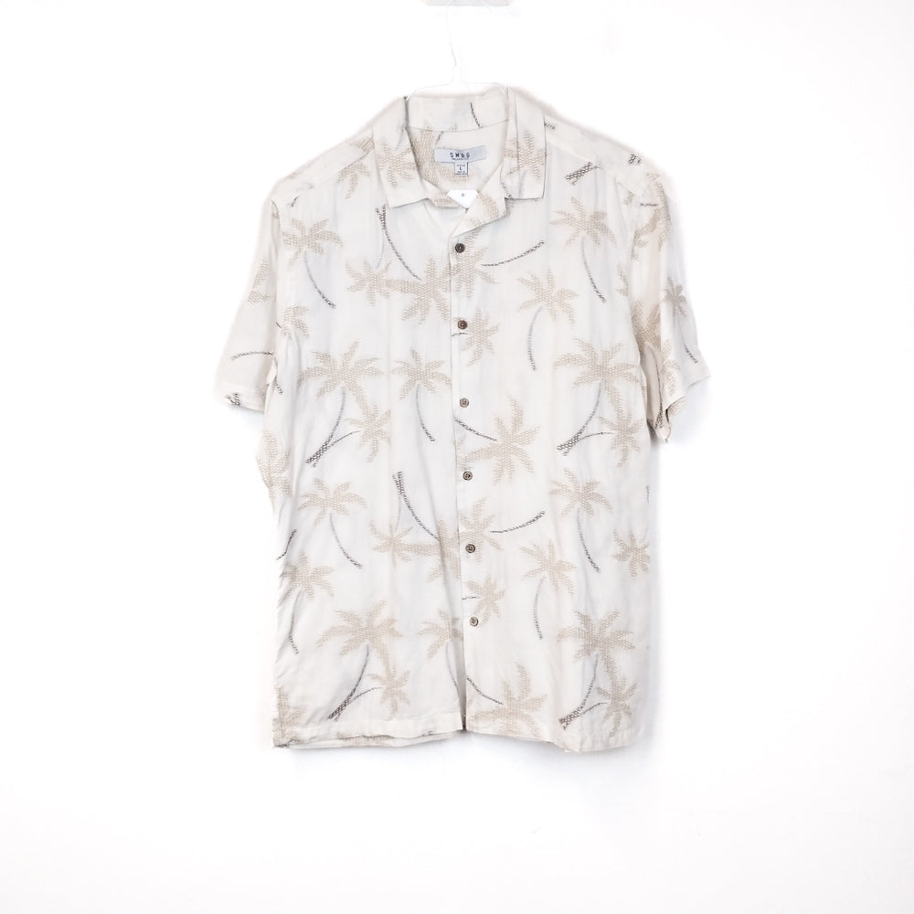 VIN-SHI-34985 Vintage πουκάμισο hawaiian style L