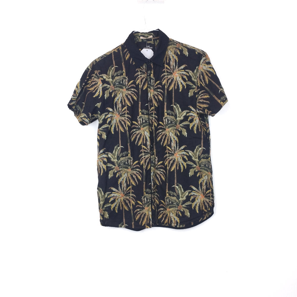 VIN-SHI-34961 Vintage πουκάμισο βαμβακερό hawaiian style S