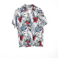 VIN-SHI-34999 Vintage πουκάμισο βαμβακερό hawaiian style ΧL