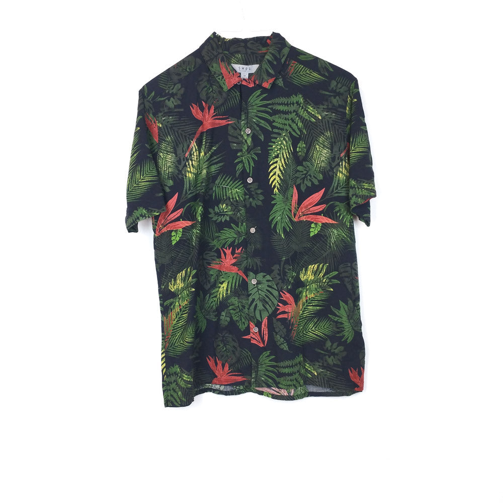 VIN-SHI-35010  Vintage πουκάμισο βαμβακερό hawaiian style M