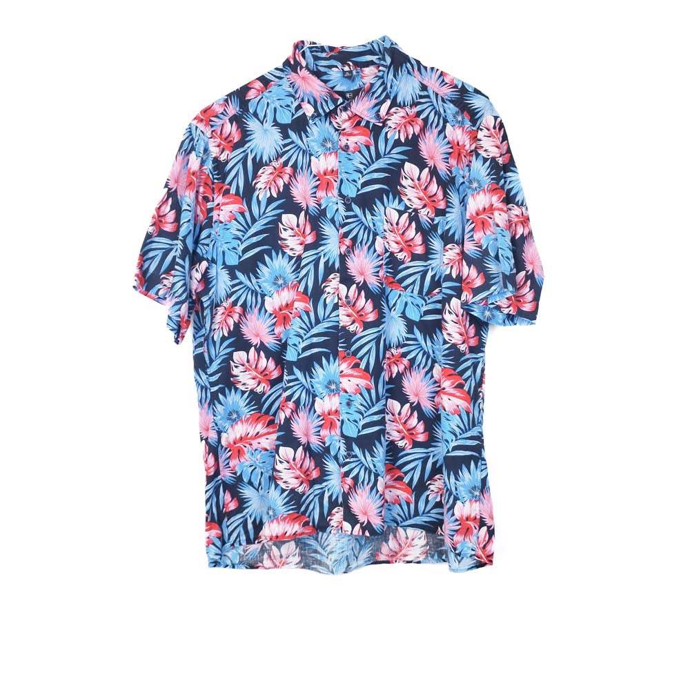 VIN-SHI-34972 Vintage πουκάμισο hawaiian style XL