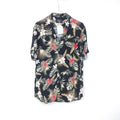 VIN-SHI-31863 Vintage πουκάμισο βισκόζη hawaiian print M
