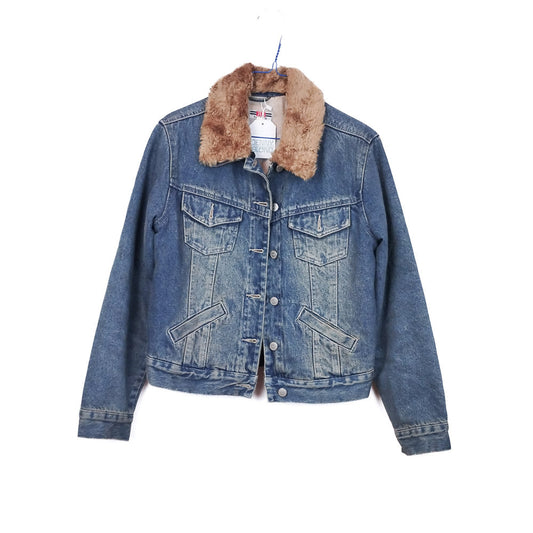 VIN-OUTW-32336 Vintage denim μπουφάν γυναικείο XS